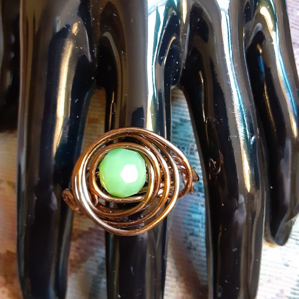 Rustic Wrapped Ring - image 5